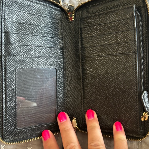 COPY - Coach Cheetah Print Zippy Wallet - Picture 3 of 5